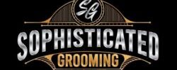 sophisticated grooming business logo